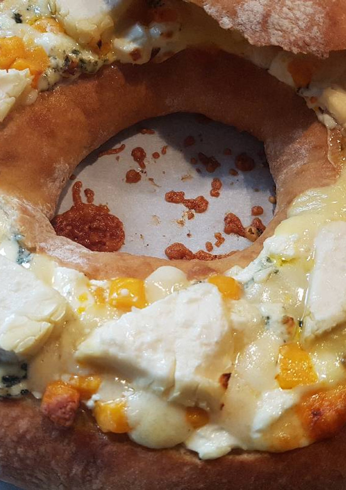 Una foto de Rosca de quesos