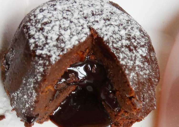 Step-by-Step Guide to Prepare Favorite Bourbon choco lava cake