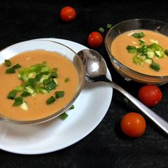 A picture of Iced Tomato Soup.