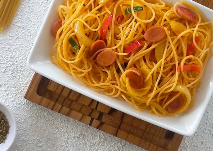 Resep Spaghetti Napolitan Oleh Irani Nara Cookpad