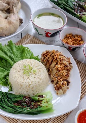Foto resep Hainan Chicken Rice ala Singapore