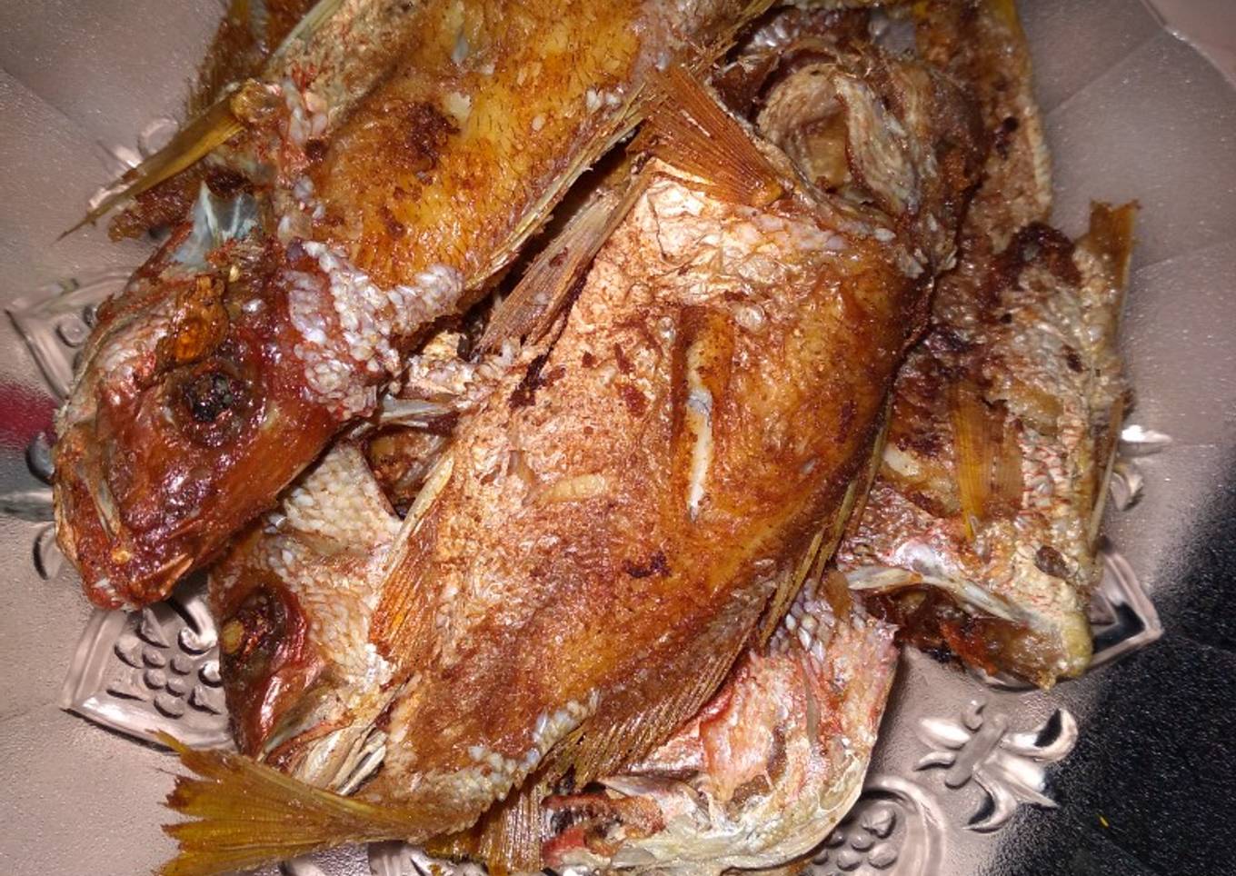 Ikan Kurisi goreng rumahan