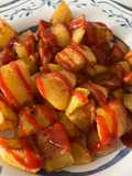 Patatas con Salsa Sriracha !!!