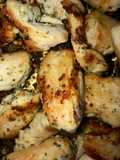 Trozos de pollo fritos rápida preparación