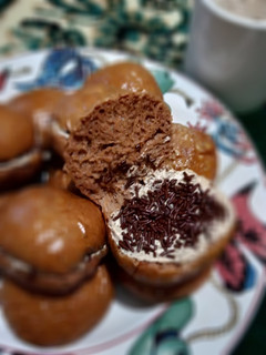Foto resep Roti isi meises with coffe butter cream