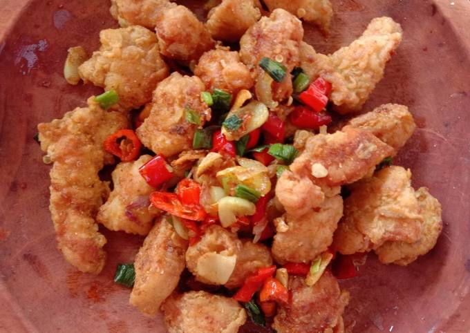 Ayam cabe garam