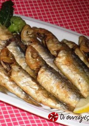 A picture of Fried sardines.