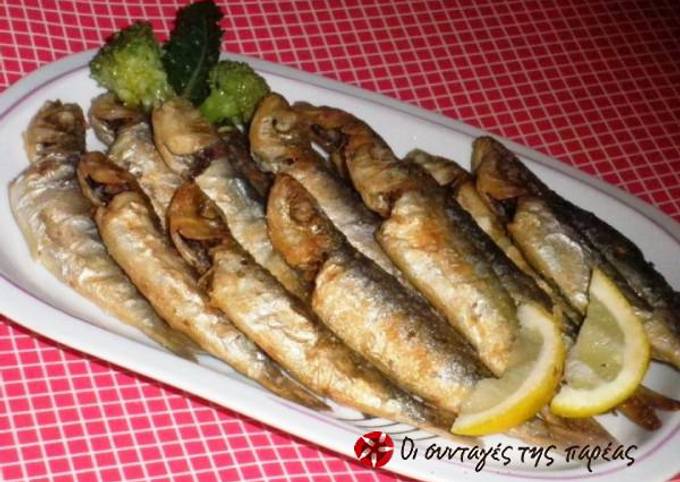 Fried sardines