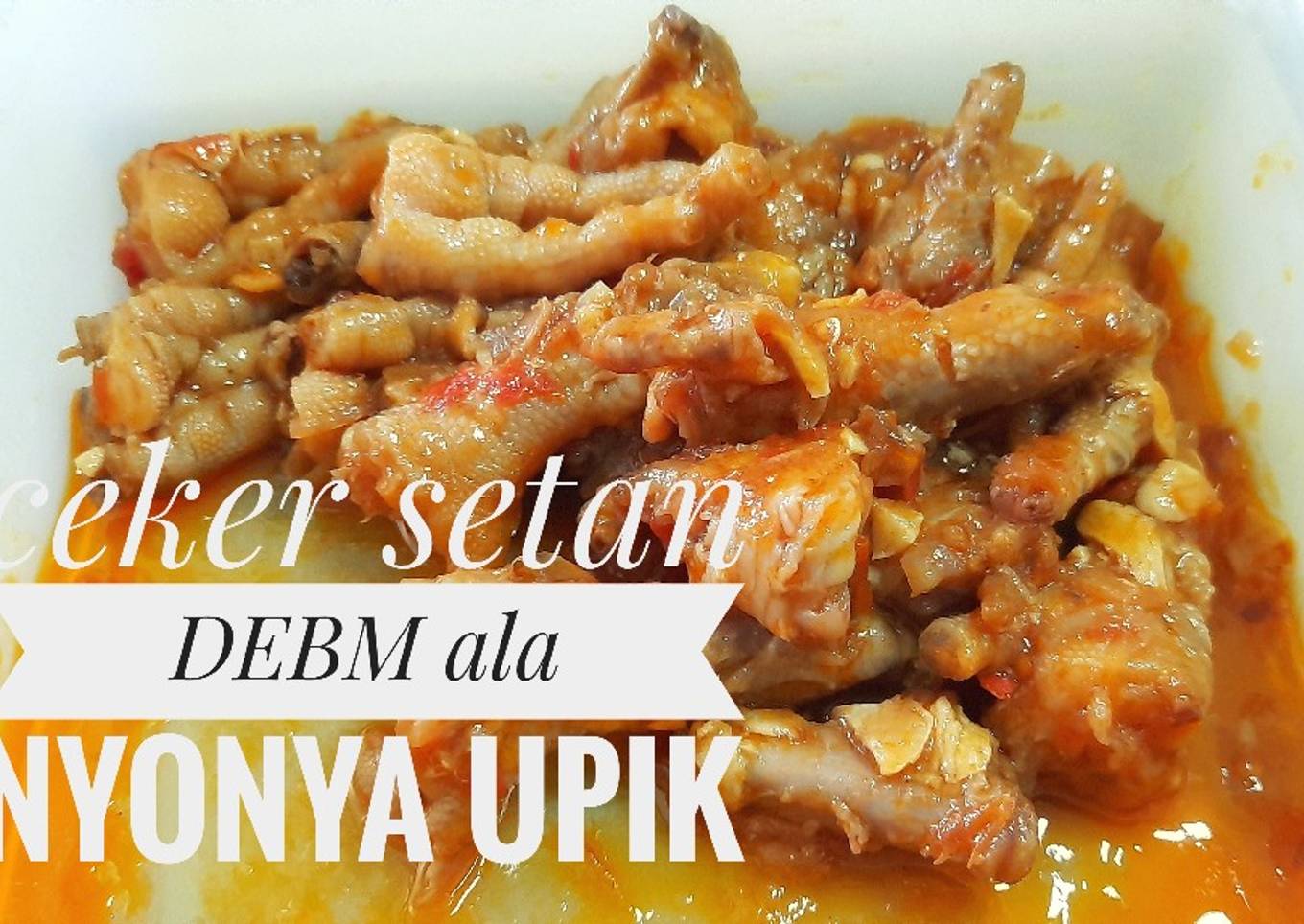 Ceker Ayam ala Nyonyah