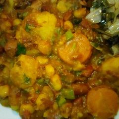 A picture of Spicy githeri.