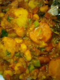 A picture of Spicy githeri.