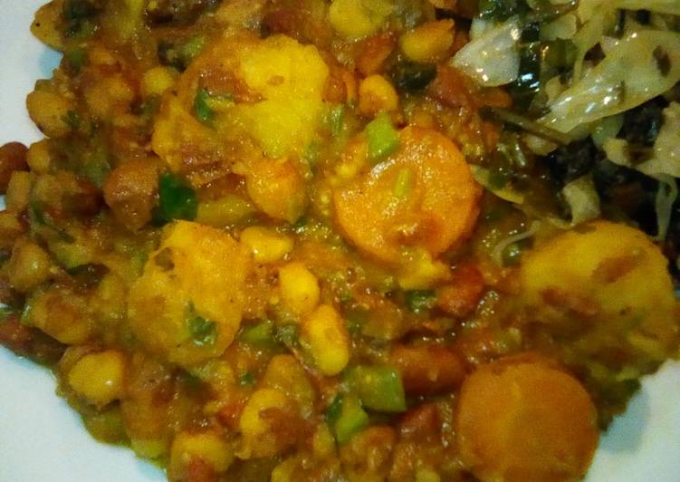 Recipe: at dinner Spicy githeri