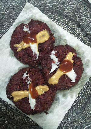 A picture of Beetroot crunchy cutlets.