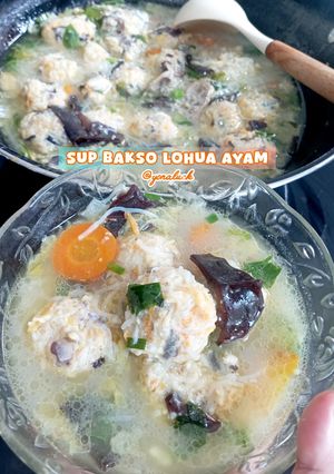 Foto resep Sup Bakso Lohua Ayam