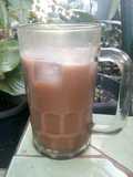 Milk shake pop ice