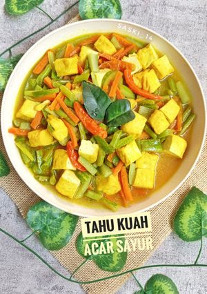 Foto resep Tahu Kuah Acar Sayur