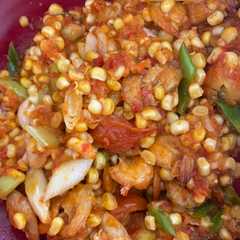 รูปของ Serundeng jagung udang khas banyuwangi