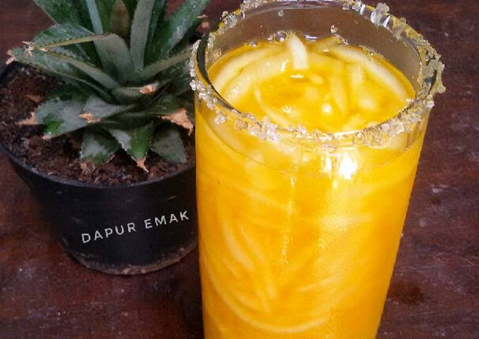 Standar Resep gampang bikin Timun Suri Jeruk Peras yang sempurna