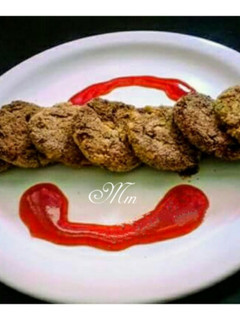 A picture of Leftover Cabbage curry Cutlets.