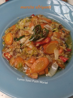 Foto resep Tumis Sawi Putih Wortel