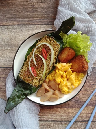 Langkah Mudah untuk Menyiapkan Resep Mie goreng bakar yang Lezat Sekali Anti Ribet, Sempurna