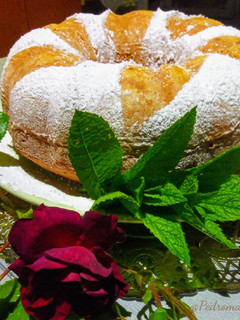 Una foto de Bizcocho de hierbabuena (Thermomix)