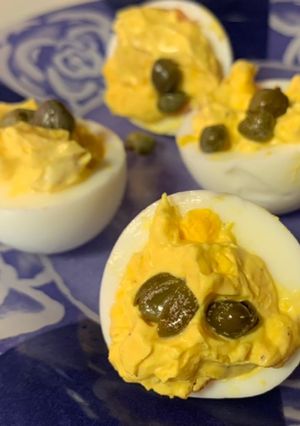 Una foto de Huevos endiablados