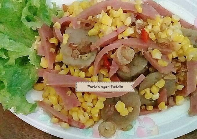 Ternyata begini lho! Bagaimana cara membuat Jagung manis masak simple  spesial