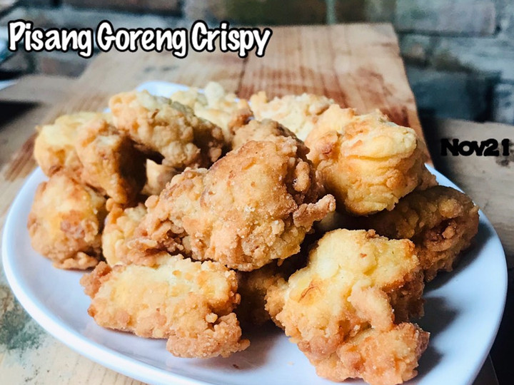 Resep Pisang Goreng Crispy Murah