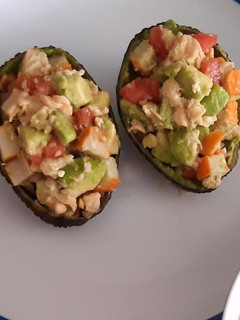 Una foto de Aguacate relleno