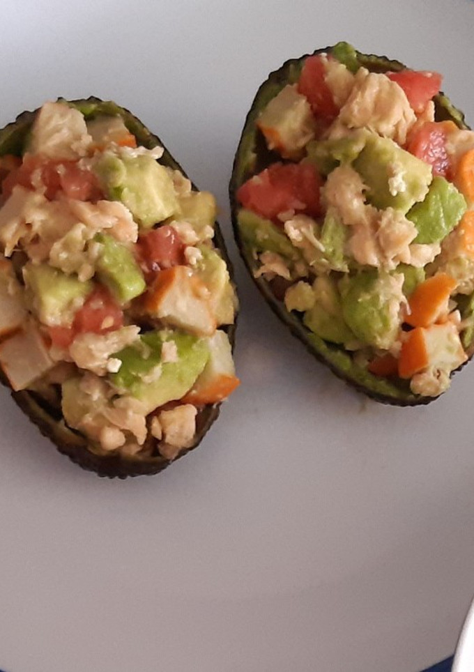 Una foto de Aguacate relleno