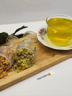 عکسی از دستور دمنوش بابونه و بهارنارنج🍵