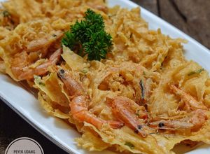 Foto resep Peyek udang (awet kriuk)