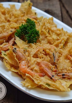 Foto resep Peyek udang (awet kriuk)