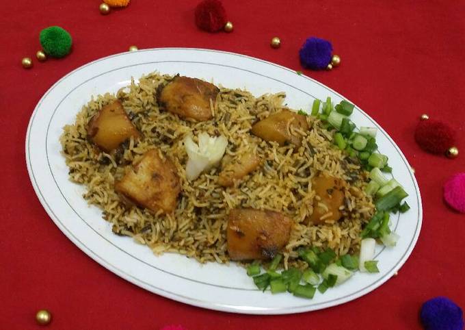 Paalak Aaloo Pulao