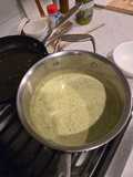 Pesto Cream Sauce and chicken. Pasta