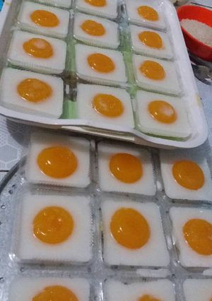 Foto resep Puding telor mata sapi ala kadarnya