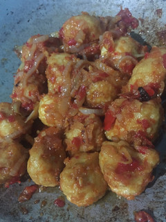 Foto resep Sambel goreng bakso