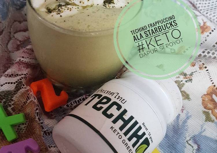 Resep Techiko frappuccino ala starbucks #keto, Menggugah Selera