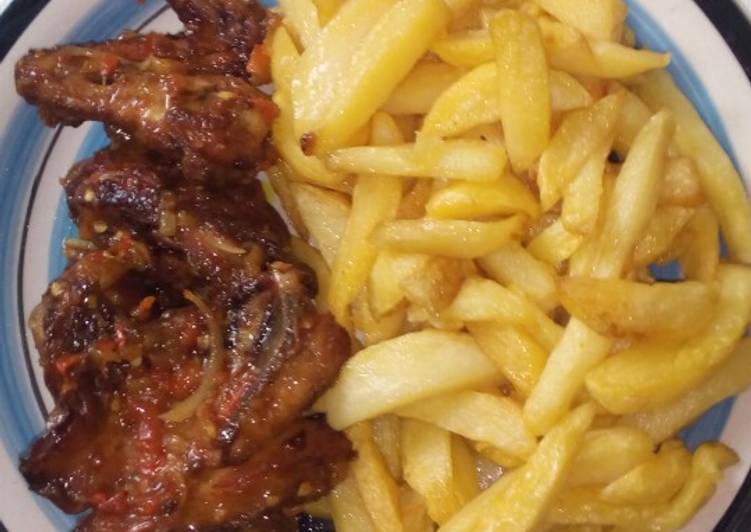 Recipes for Chips n pepper chicken