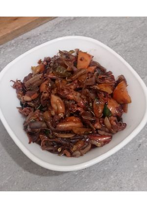 Foto resep Oseng Cumi Asin