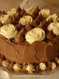 Torta cioccolatosa delle feste