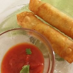 Chicken Spring Rolls A picture of Chicken Spring Rolls.