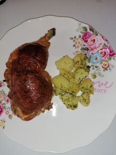 Töltött csirkecomb 🍗 recept fotója
