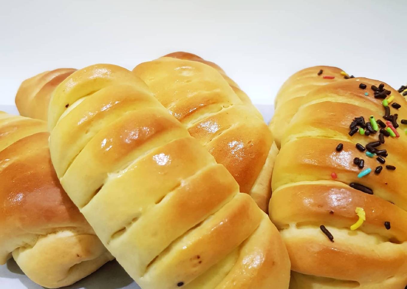 Roti Pisang Cokelat Autolisis