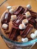 Smores skillet cookie