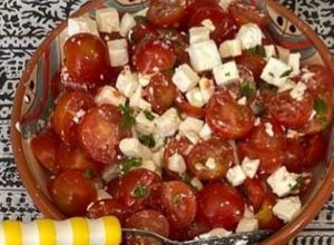 Foto de Salada de Tomate Cherry e Feta