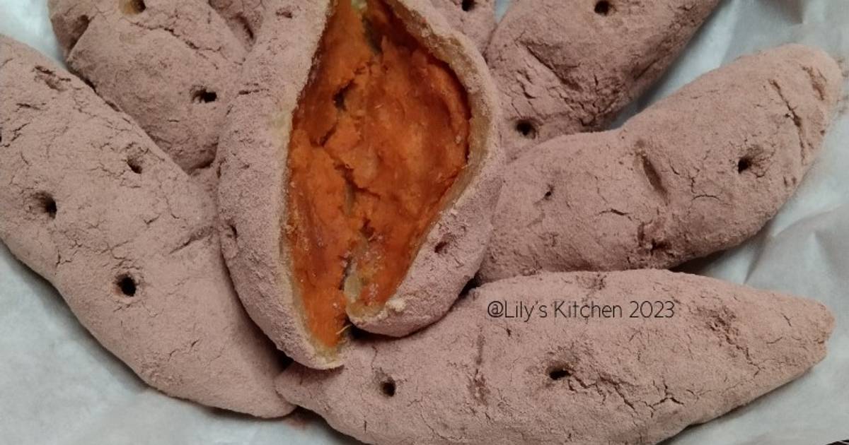 Resep 600.Korean Sweet Potato Bread (Goguma Ppang) oleh Maria Feronika