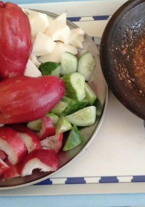 Foto resep Rujak buah