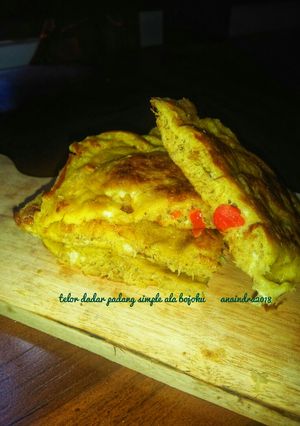 Foto resep Telor dadar padang simple ala bojoku 😂